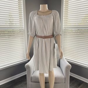 Juniors' Plus Size WallFlower Ruby Square-neck Mini Dress